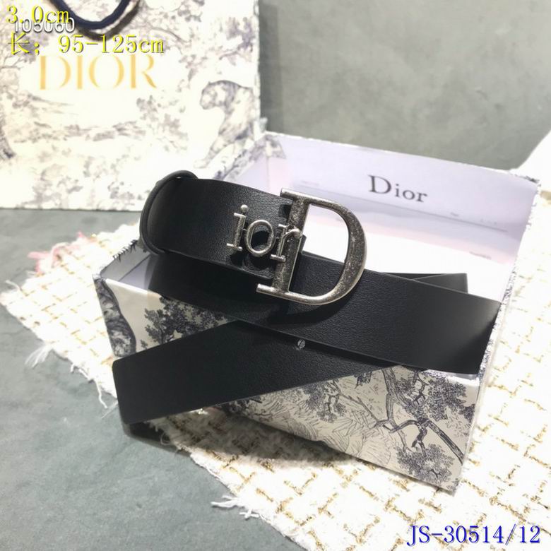 Dior Belt 30mm 95-125cm 8L06